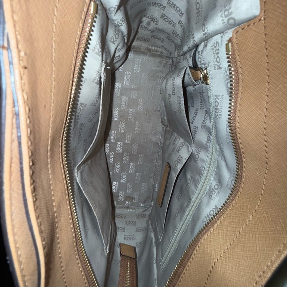 Michael Kors Tan and Cream Satchel - Picture 7 of 7